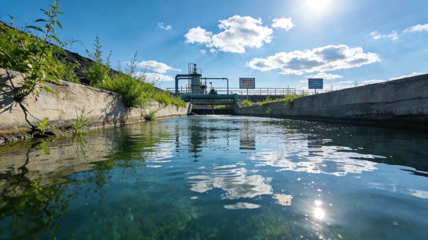 煤矿排水系统改造后